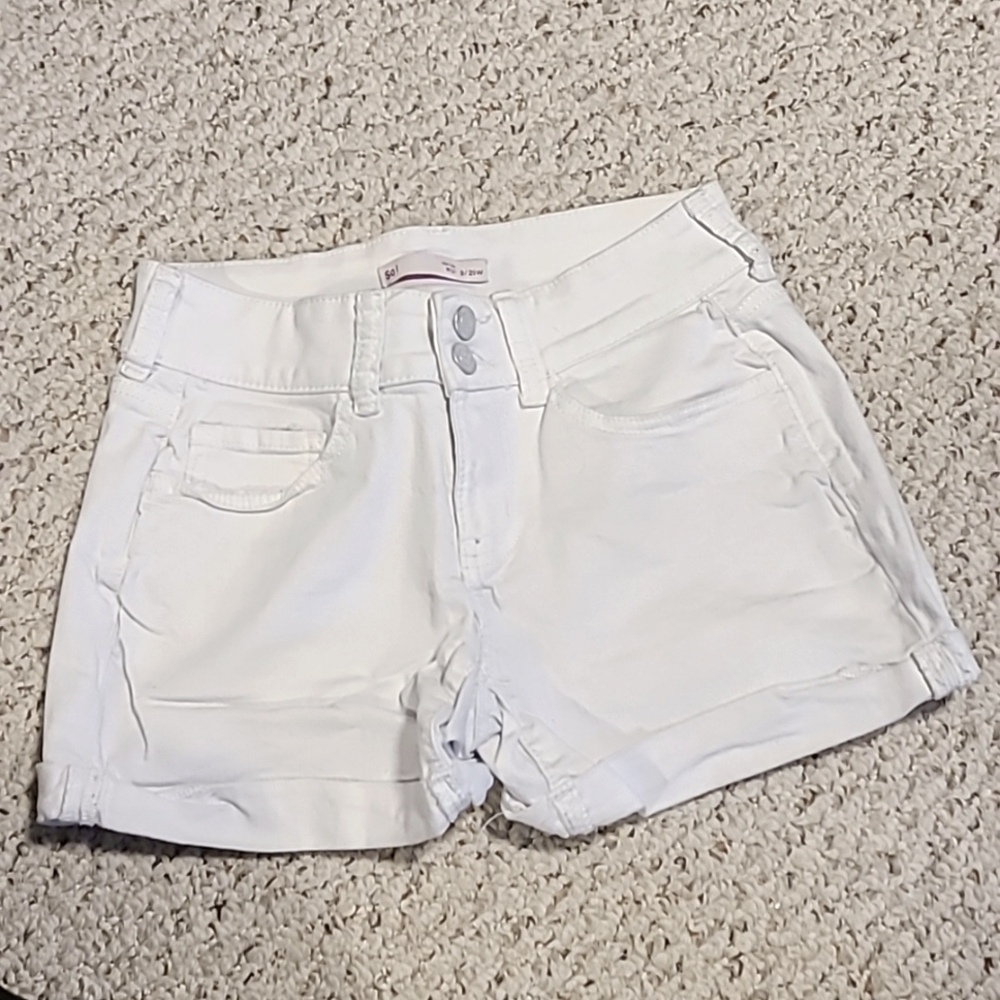 SO Lowrise Midi Jean Shorts Size 3/26W
